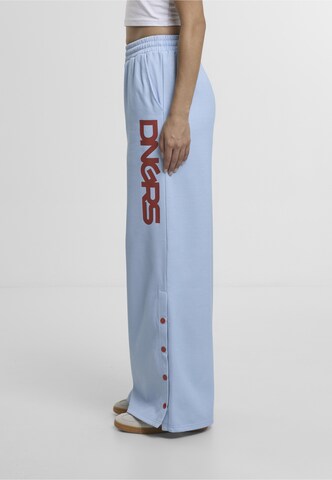 Dangerous DNGRS Wide Leg Hose 'Cold' in Blau