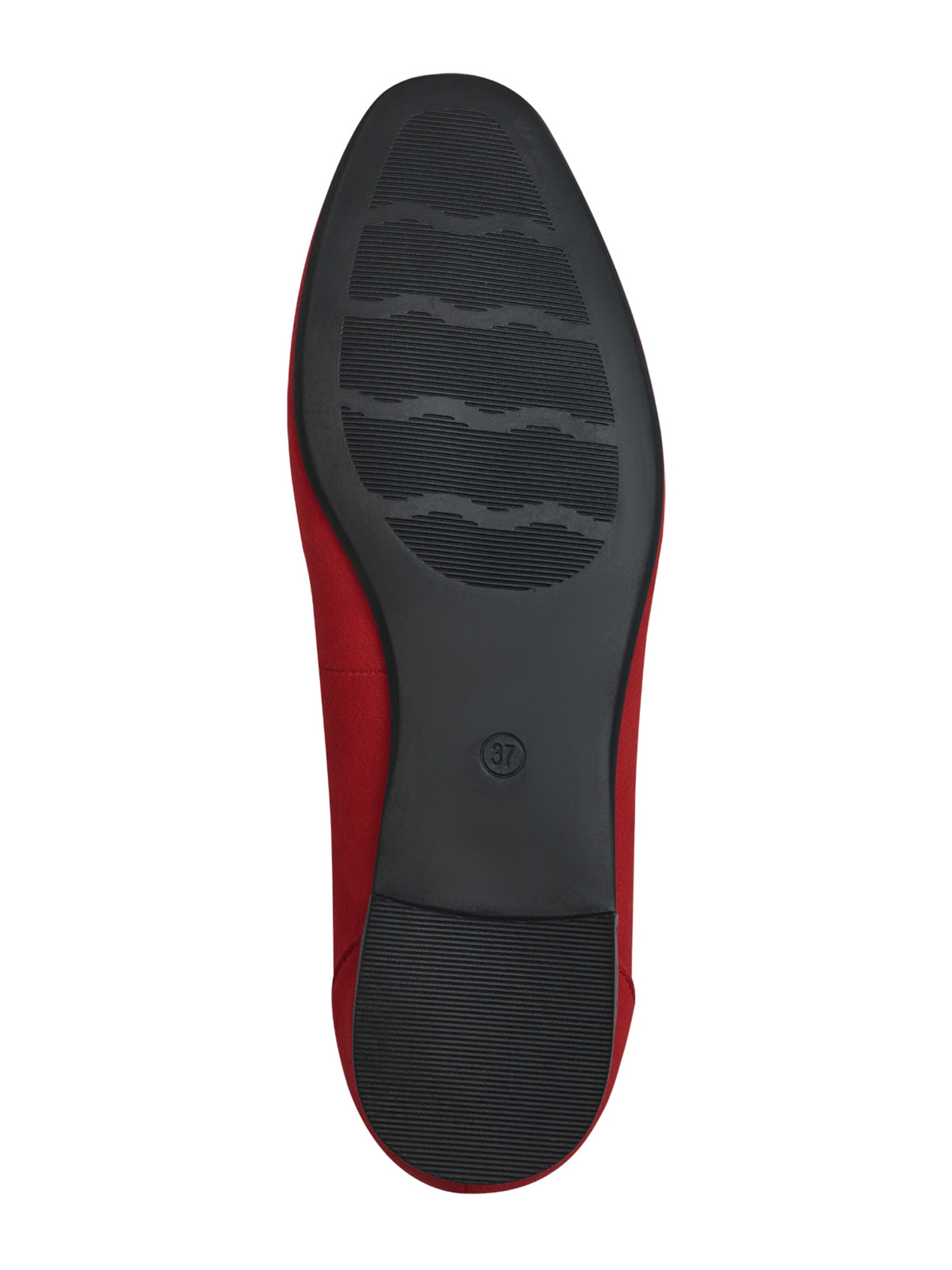 MARCO TOZZI Pantofle w kolorze czerwony