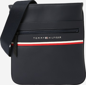 TOMMY HILFIGER Schoudertas in Blauw: voorkant