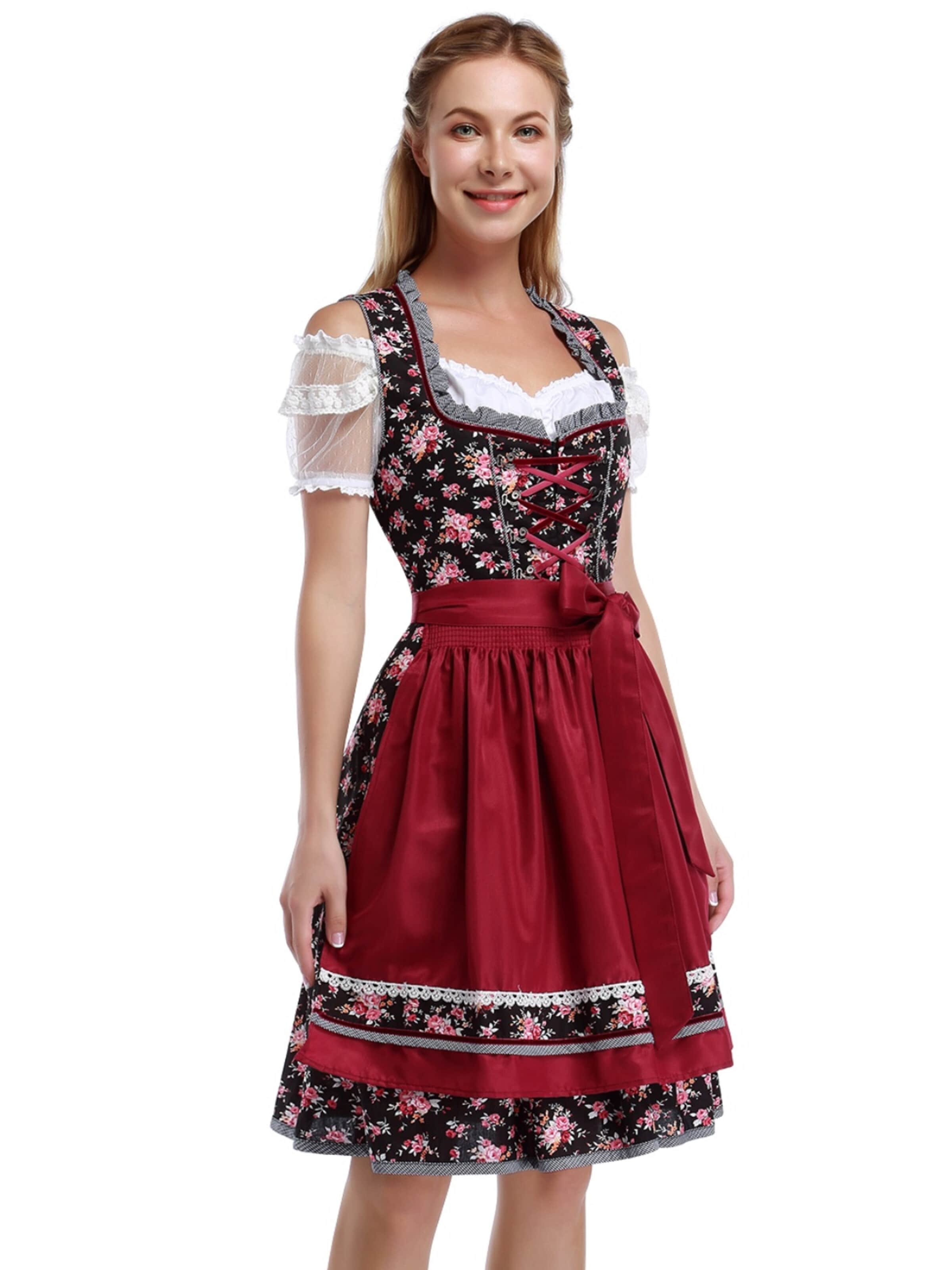 Yesfashion Dirndl‌‌‌ in Schwarz