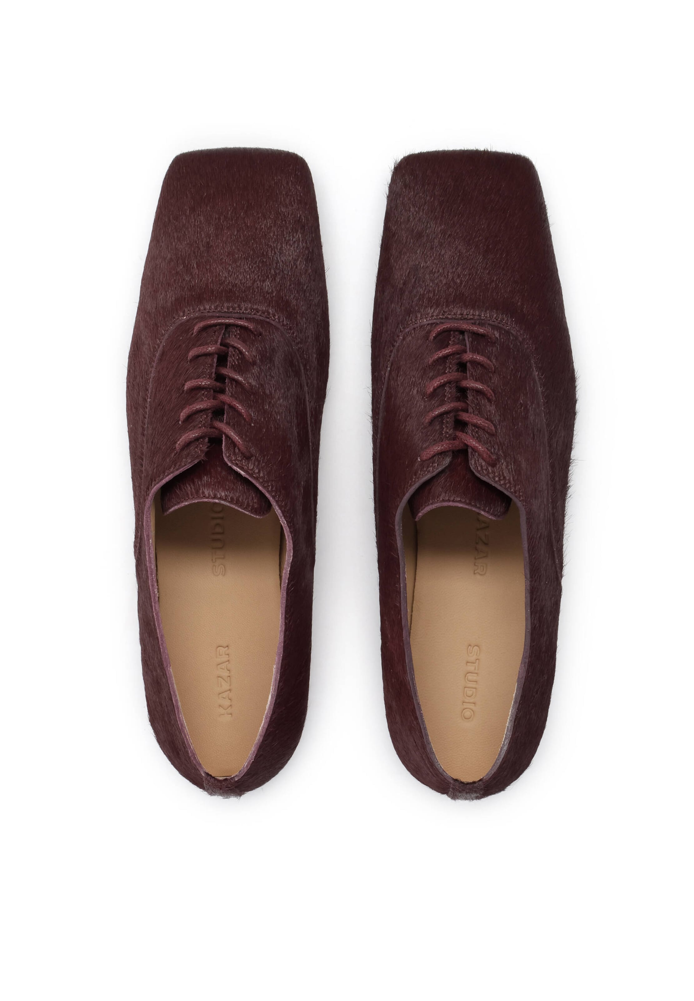 Kazar Studio Обувки с връзки в червено