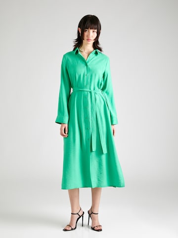 modström - Vestido camisero 'Fisher' en verde: frente