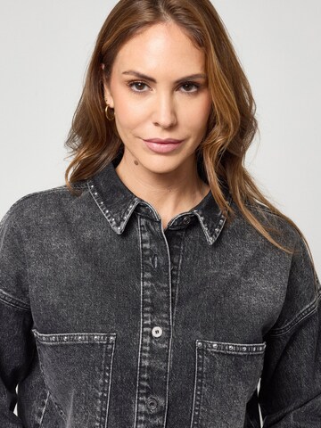 Gang Jacke '94LUNA CROPPED' in Schwarz