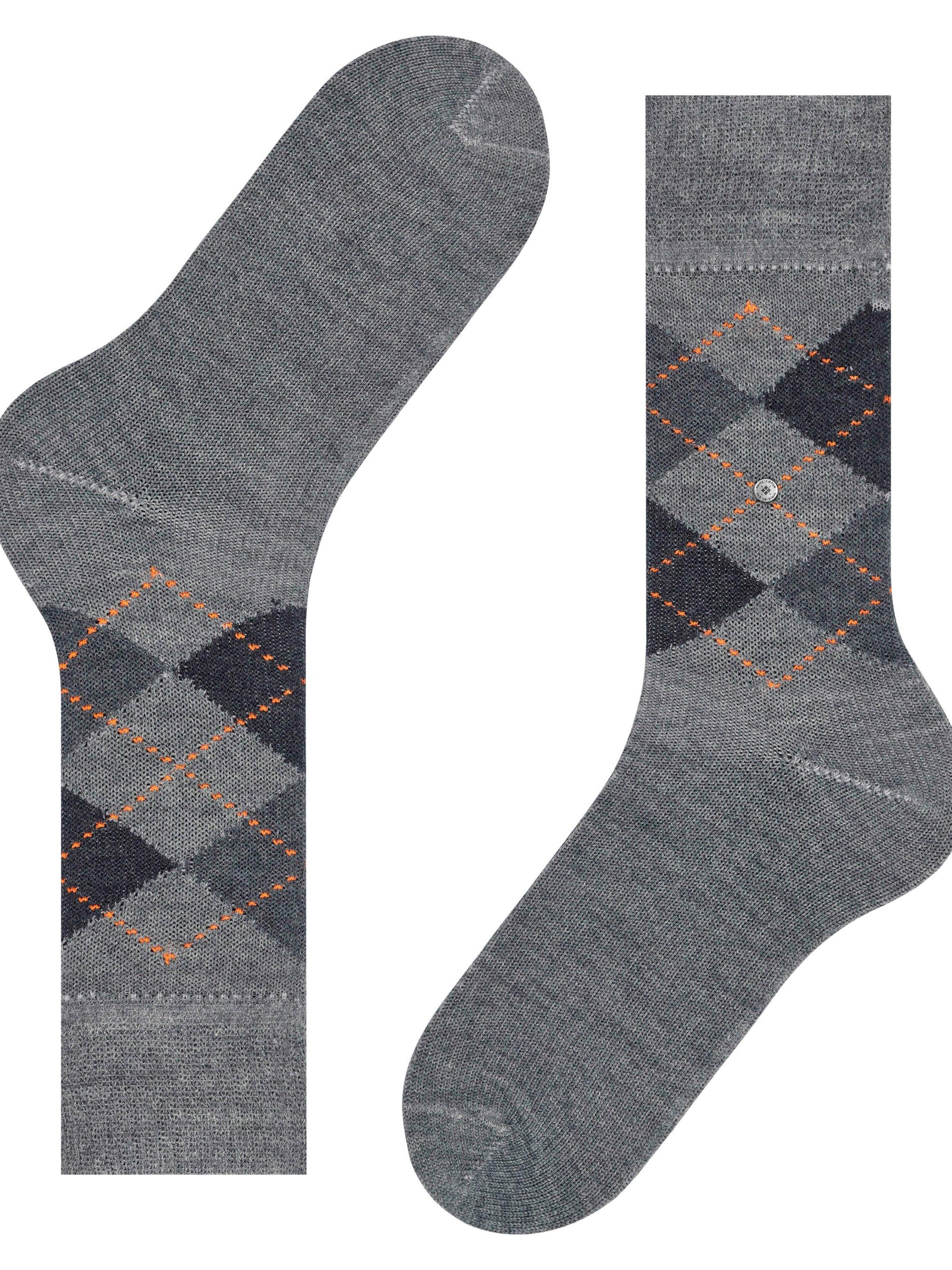 BURLINGTON Socks 'Preston' in Grey