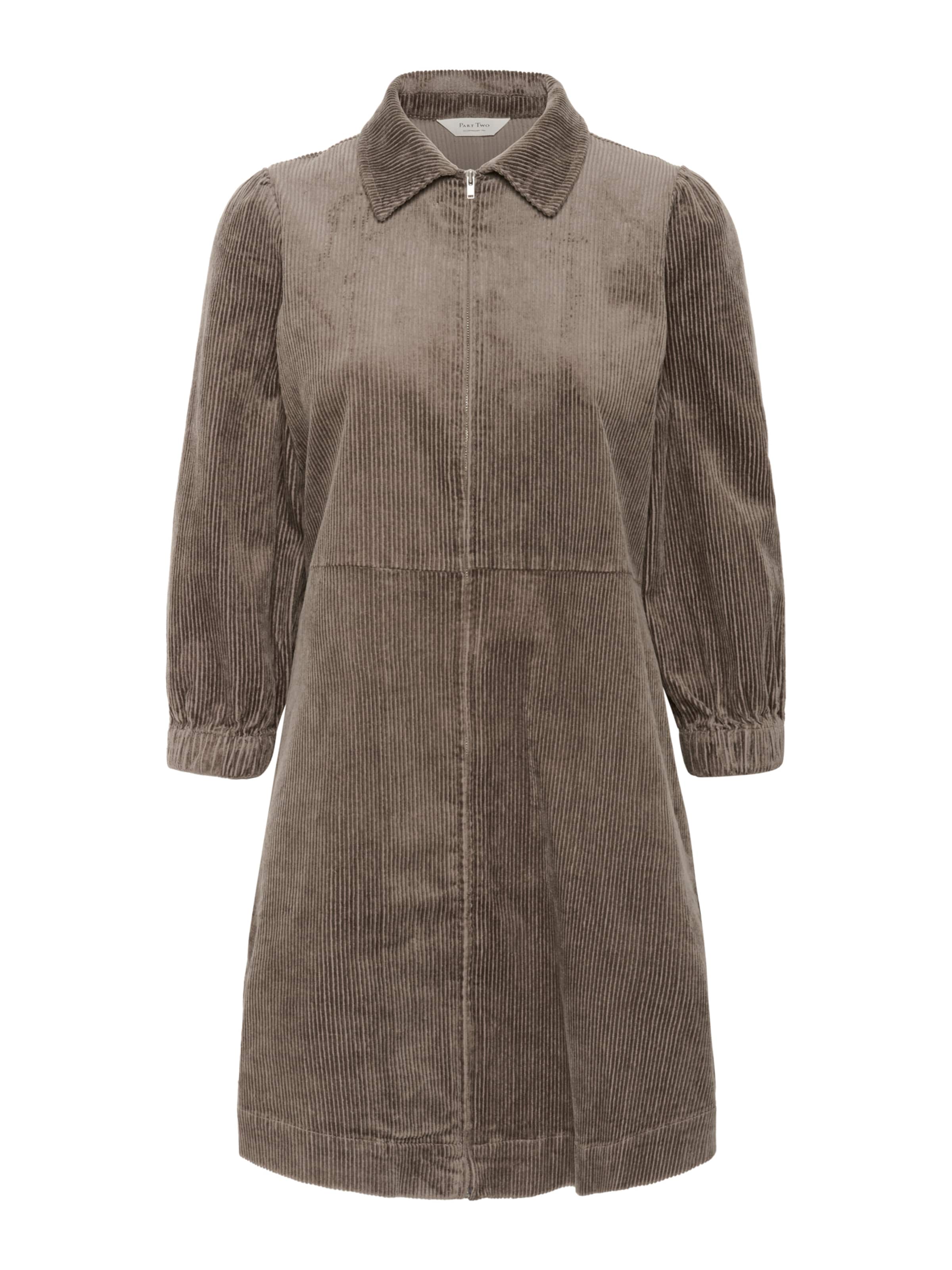 Part Two Shirt dress 'EyvorPW' in Brown: front