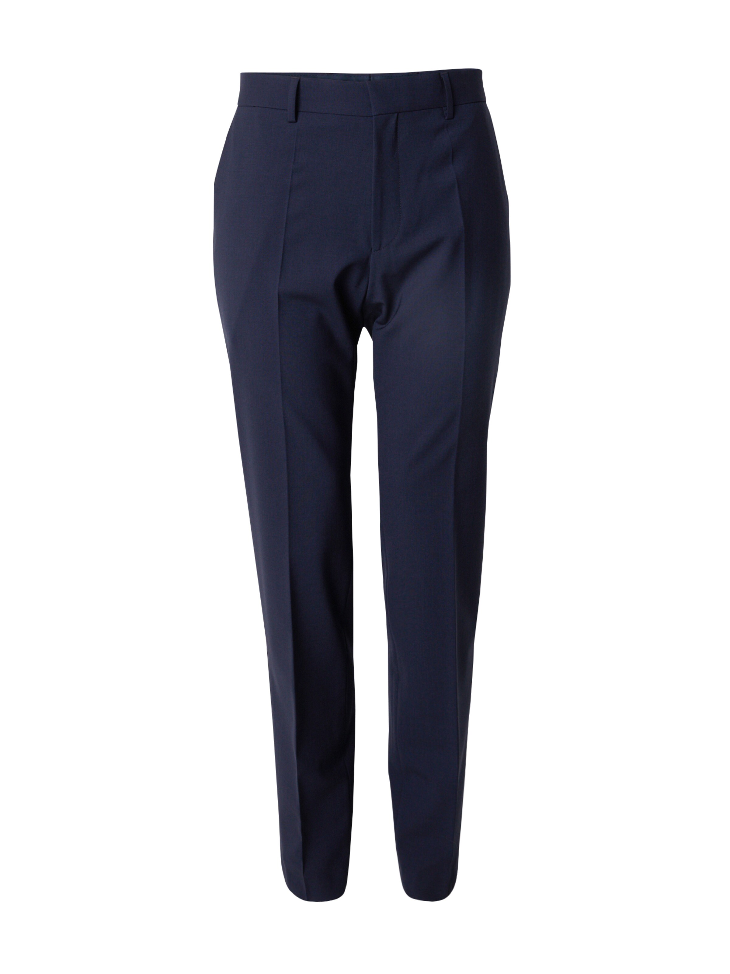 BOSS Regular Hose 'Lenon' in Blau: Vorderseite