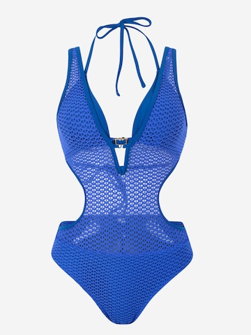 Magicshe Badeanzug in Blau: Vorderseite