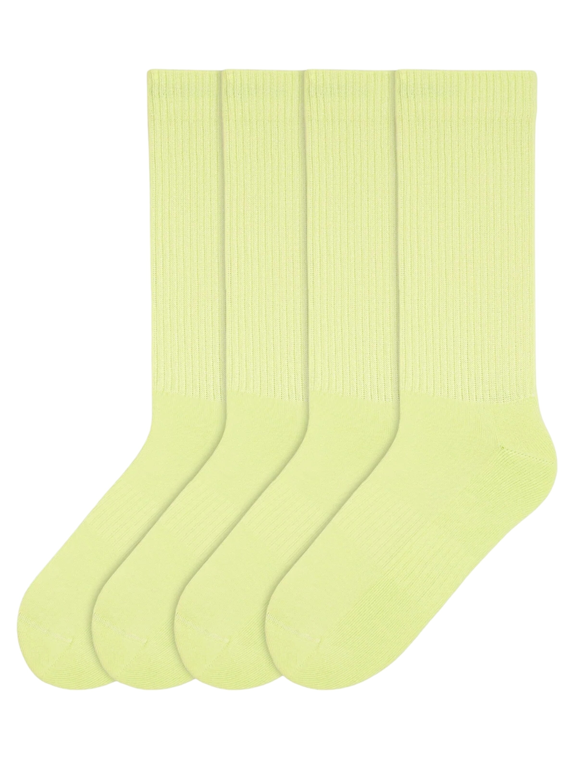 Von Jungfeld Socken 'Einfarbige Classics'‌‌‌‌‌‌‌ in Gelb: Vorderseite
