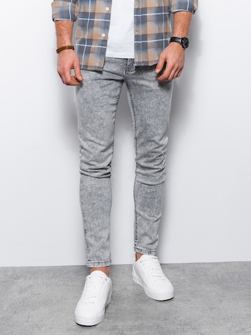 Skinny Jean 'P1062' Ombre en gris