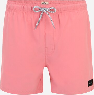 RIP CURL Swimming Trunks 'OFFSET' in Pink: front