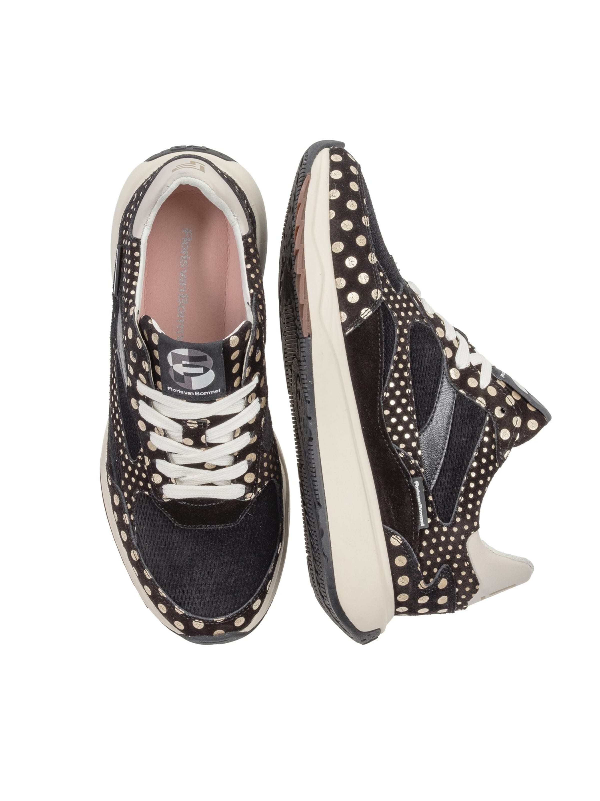 Floris van Bommel Platform trainers 'Suvi 05' in Black