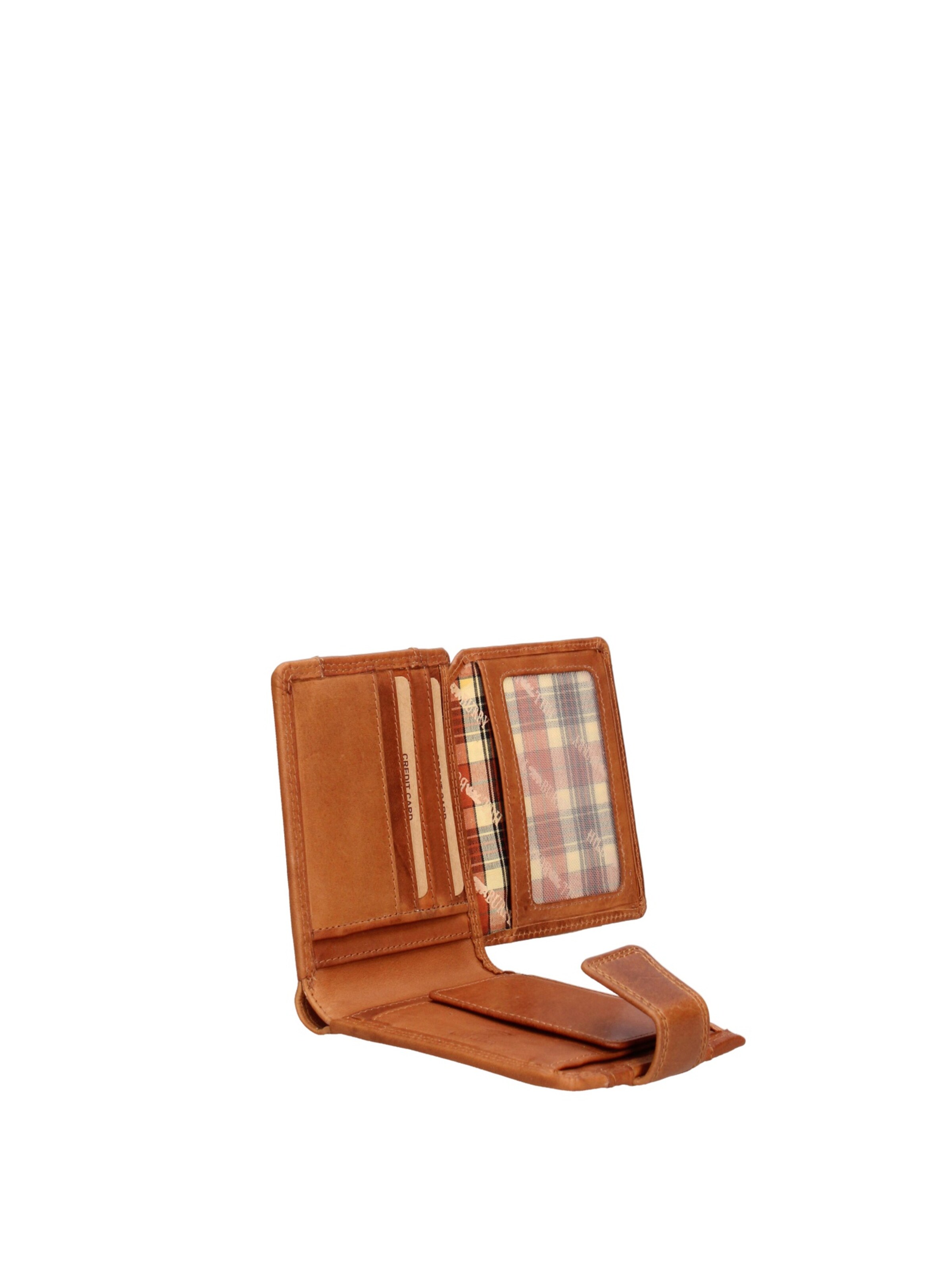 HILL BURRY Portemonnaie in Braun