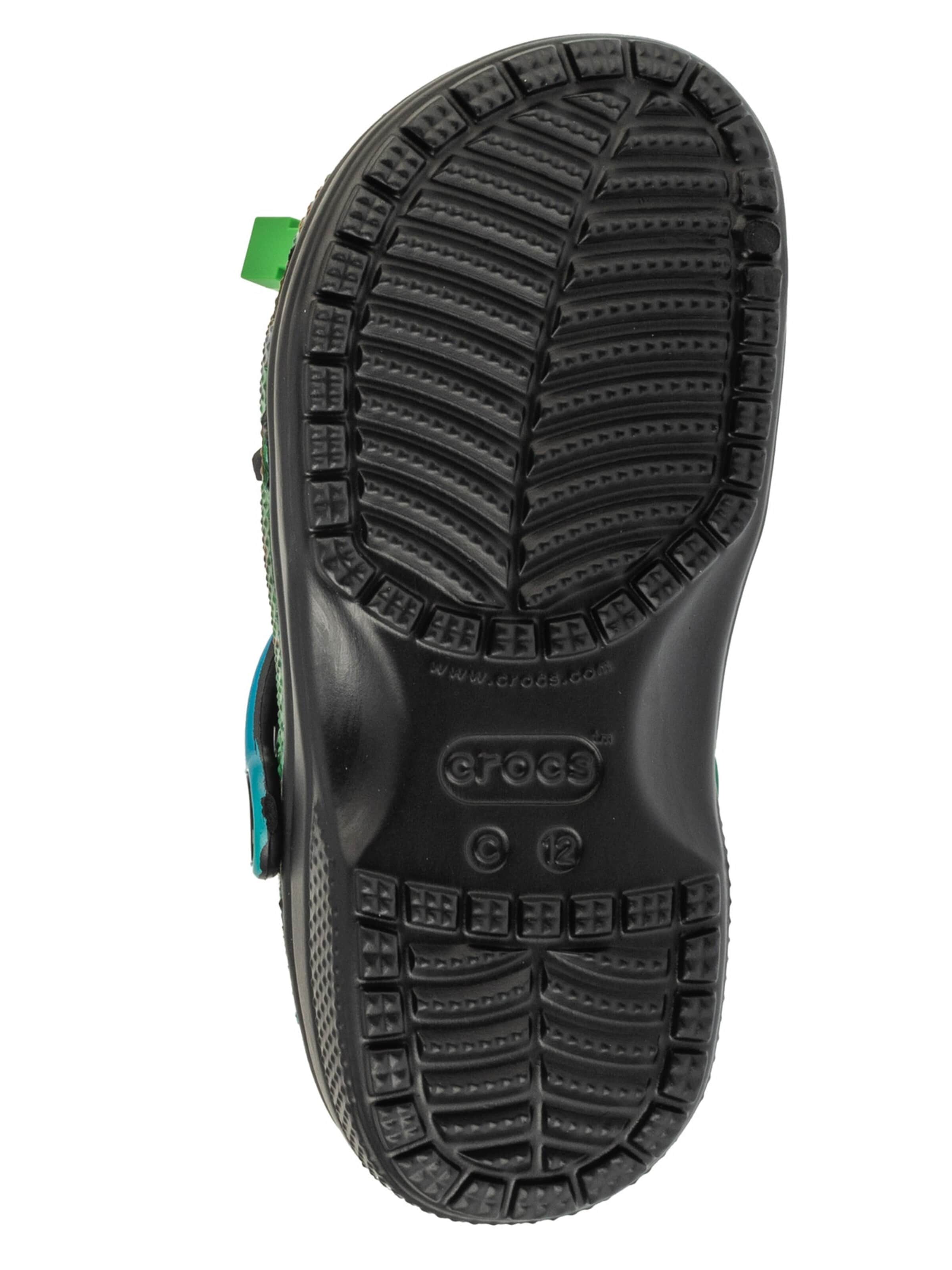 Sandales 'Crocs Classic Minecraft Clog Kids' Crocs en vert