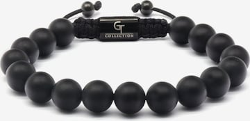 Bracelet 'Single-Bead' GT Collection en noir : devant