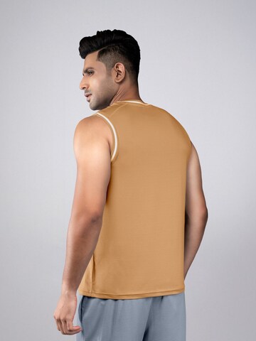 Maglia funzionale 'Pantoneclo Men’s Gym Vest' di PANTONECLO in giallo