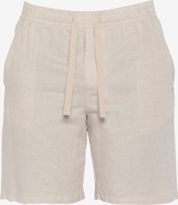 Pantalon Schott NYC en beige : devant