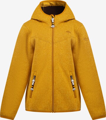 Schmuddelwedda - Chaqueta polar en amarillo: frente