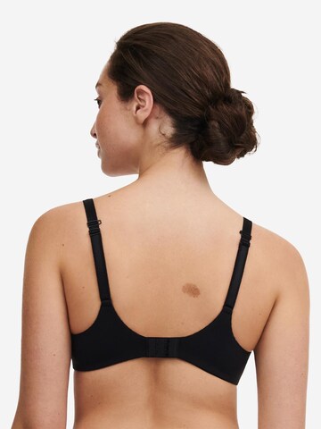 Chantelle T-shirt BH 'Easy Feel Norah Chic' in Zwart