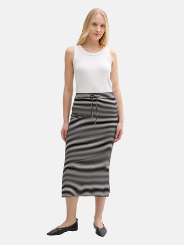 TOM TAILOR Rok in Zwart