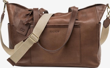 Cabas THE DUST COMPANY en marron : devant