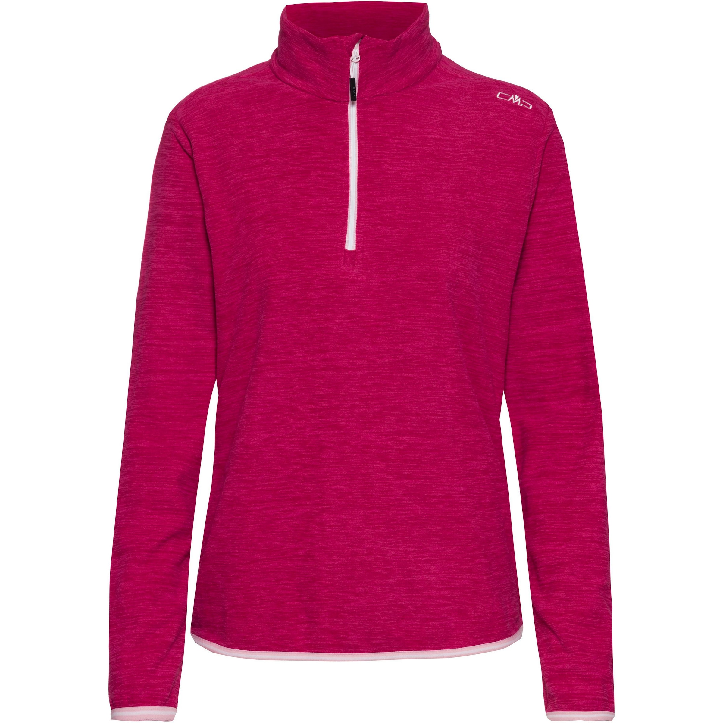 CMP Athletic Fleece Jacket in Pink: front