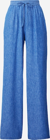 Wide leg Pantaloni di s.Oliver in blu: frontale