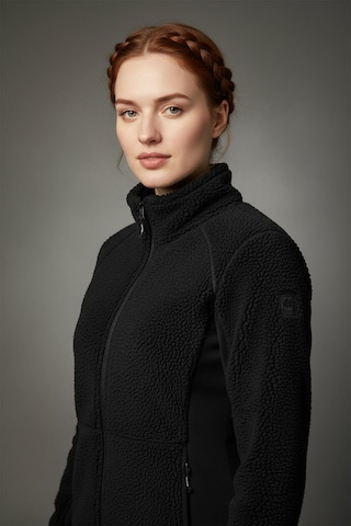 KILLTEC Fleecejacke in Schwarz