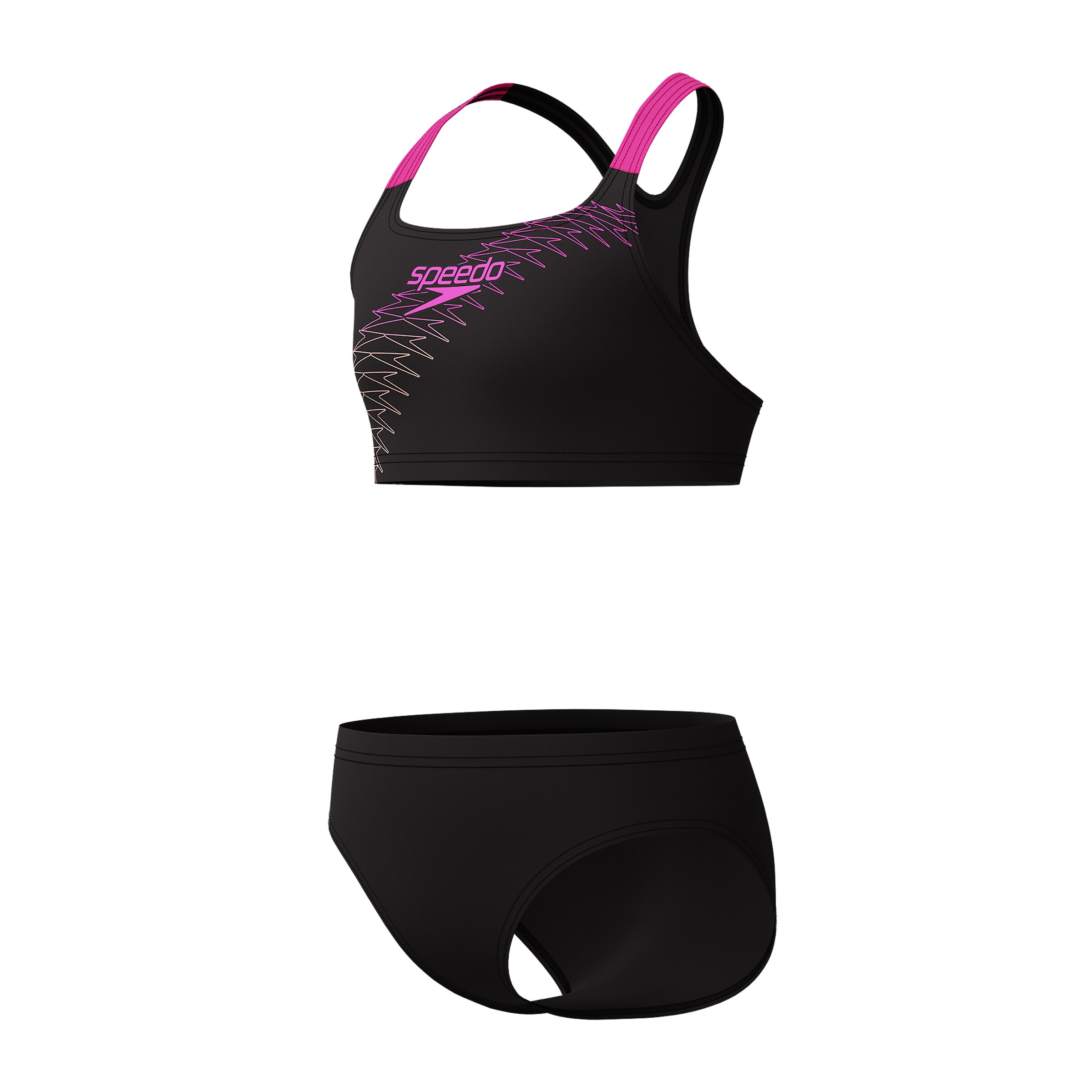 SPEEDO Athletic Swimwear in Black