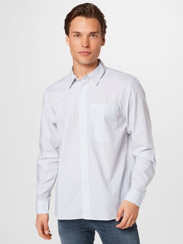 Calvin Klein Jeans Regular fit Button Up Shirt in White: front