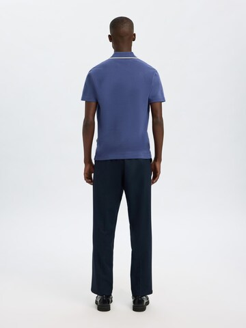 T-Shirt SELECTED en bleu
