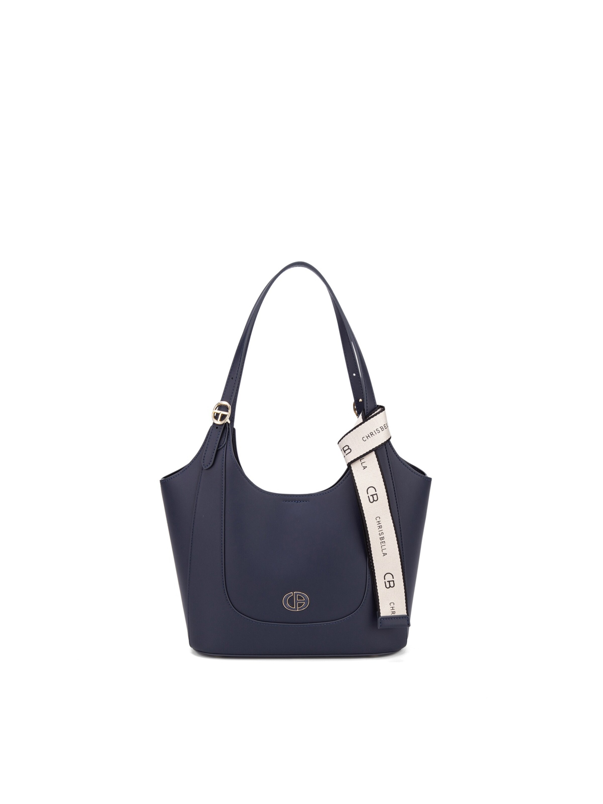 Chrisbella Shoulder Bag in Blue: front