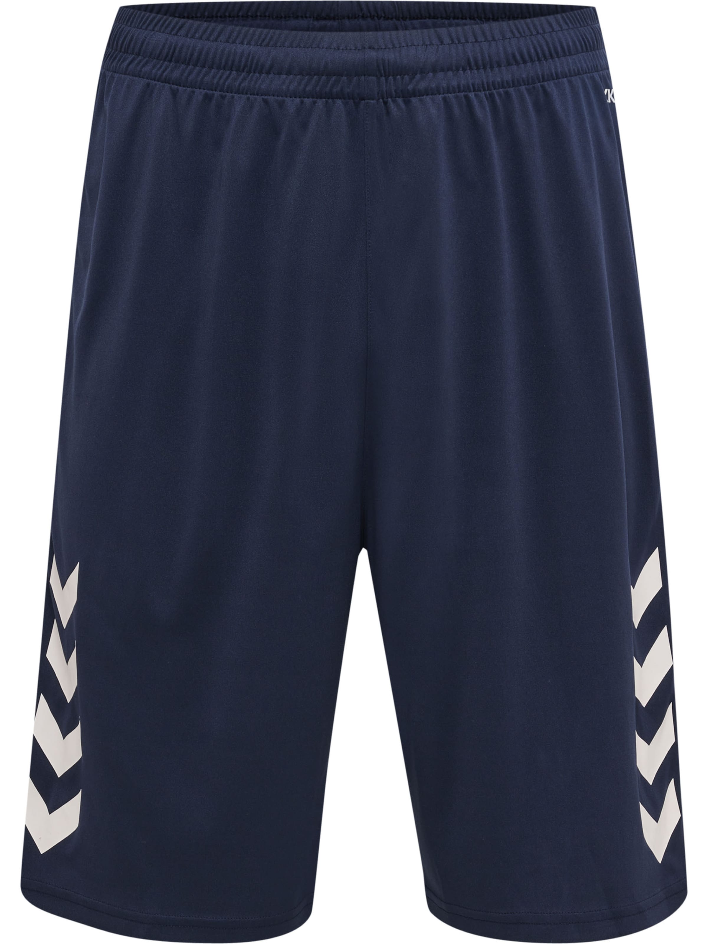 Hummel Regular Sportshorts in Blau: Vorderseite