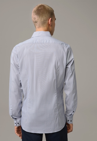 STRELLSON Slim Fit Hemd 'Stan' in Grau