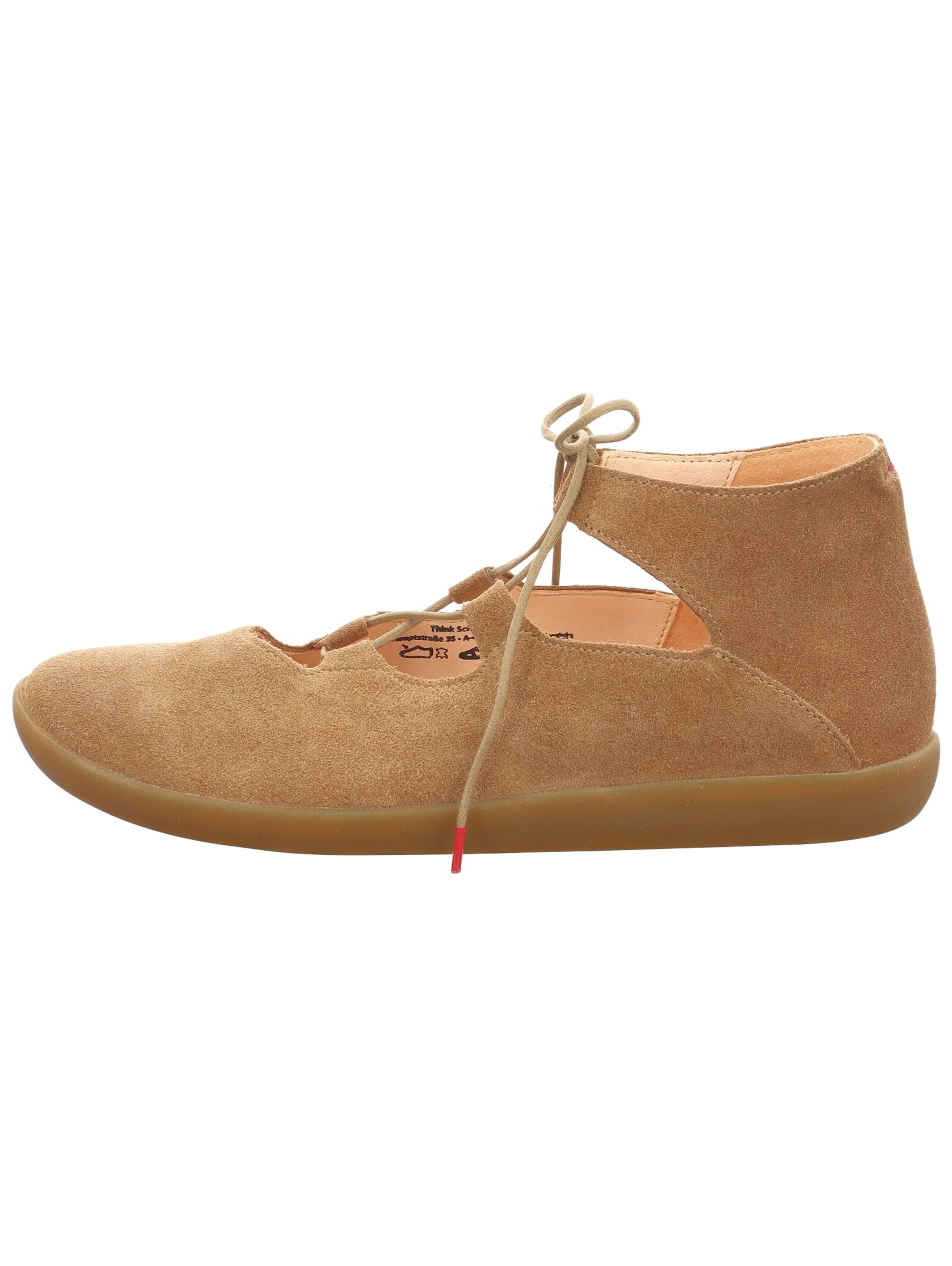 THINK! Schnürschuh 'Nature' in Braun