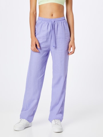 Regular Pantalon ADIDAS ORIGINALS en violet : devant