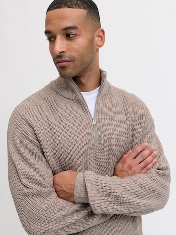 JACK & JONES Pullover 'JJKAITO' in Grau