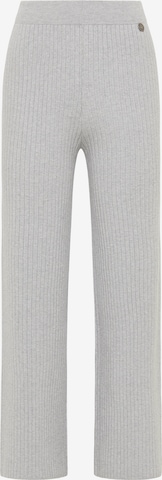 DreiMaster Maritim Wide leg Trousers in Grey: front