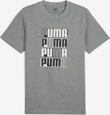 PUMA T-Shirt in Grau: Vorderseite