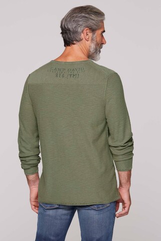 CAMP DAVID Shirt in Grün