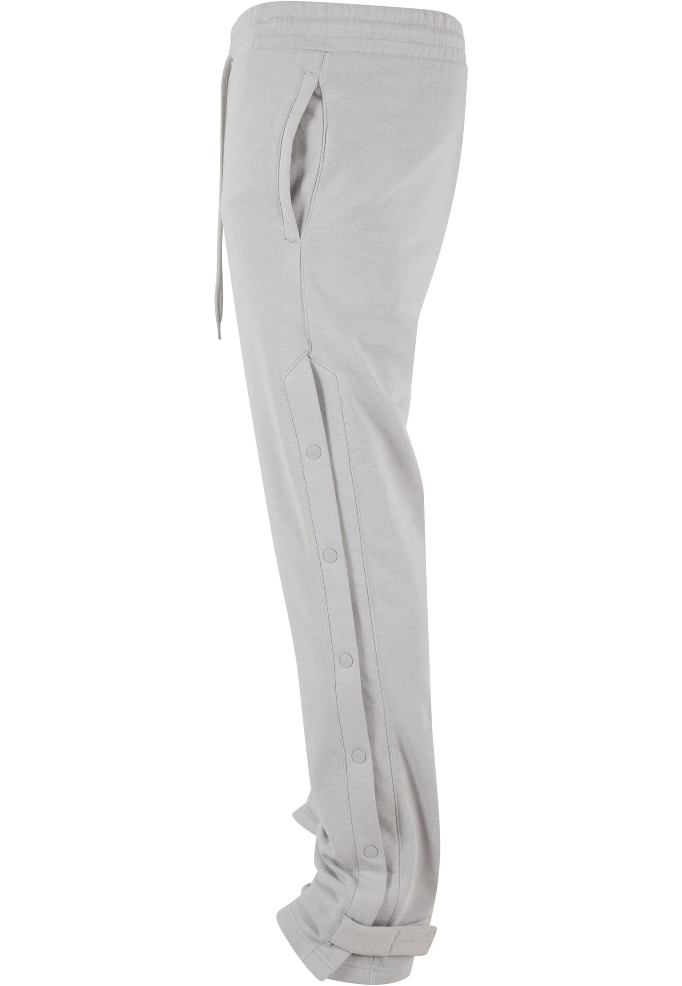 Urban Classics Tapered Broek 'Button Down' in Grijs