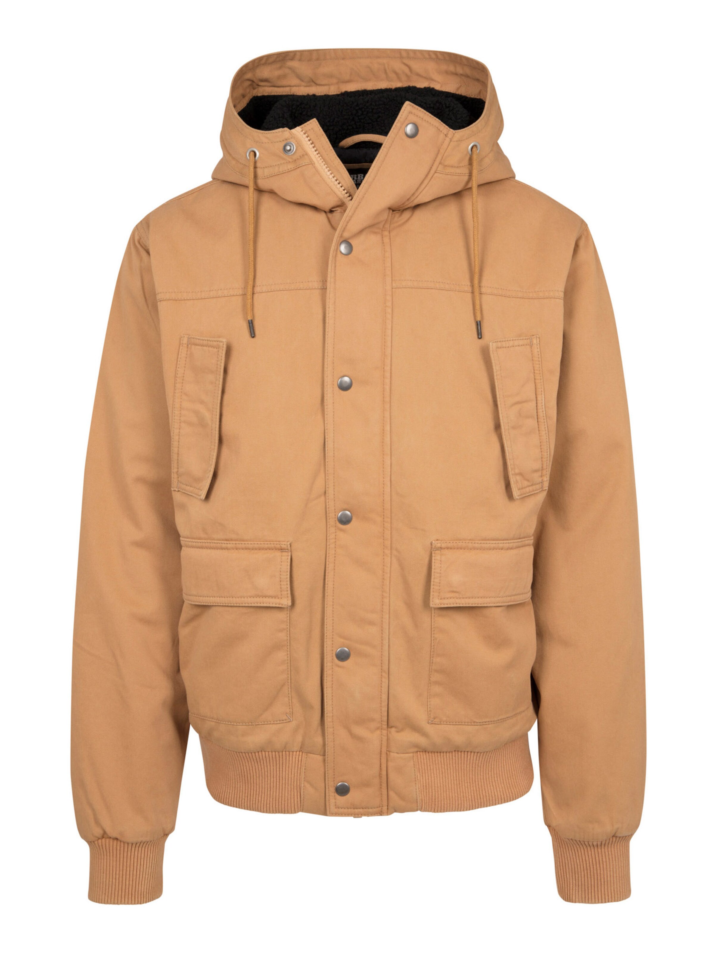 Urban Classics Jacke in Braun: Vorderseite