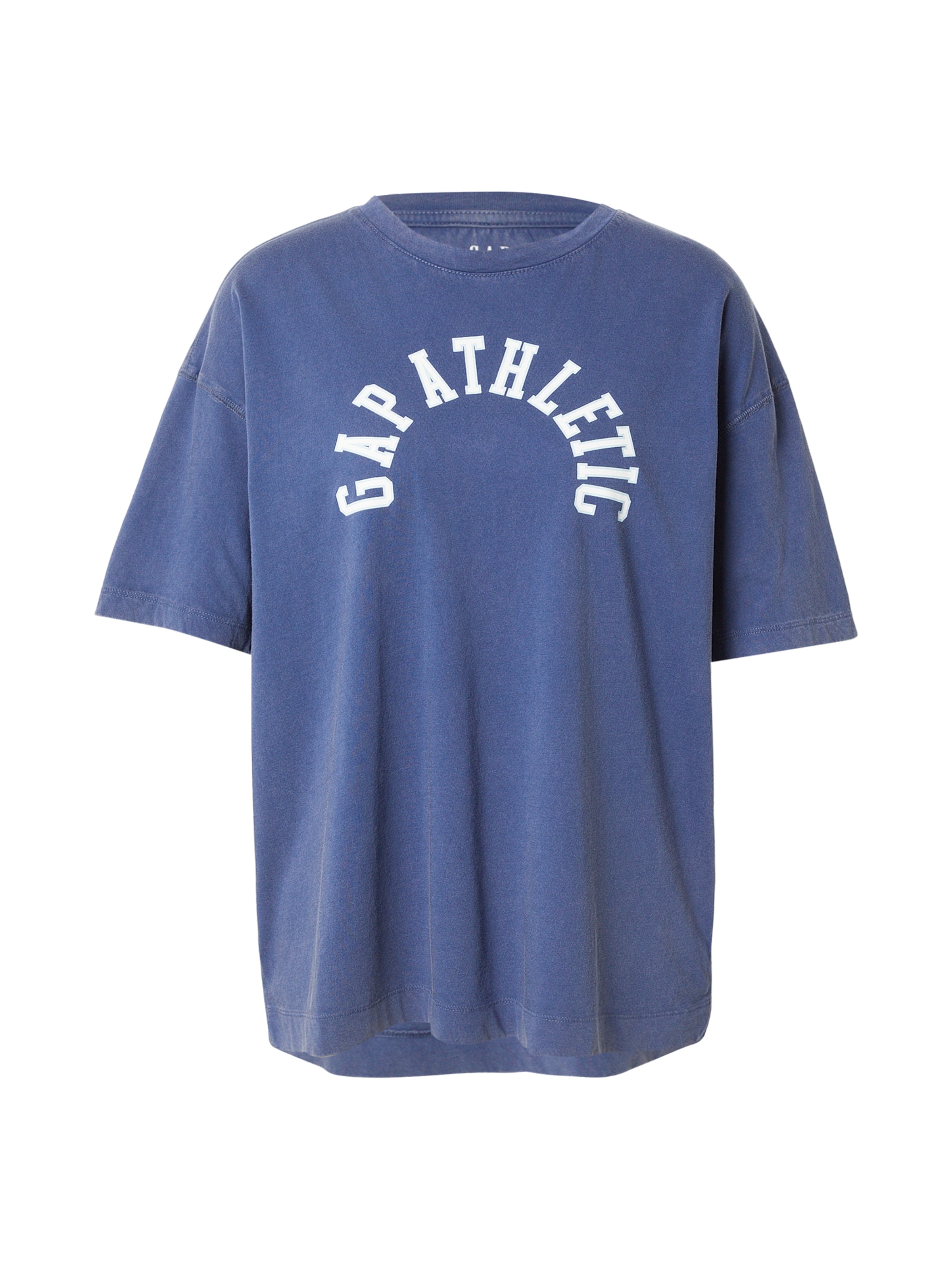 GAP Футболка оверсайз в Синий: спереди