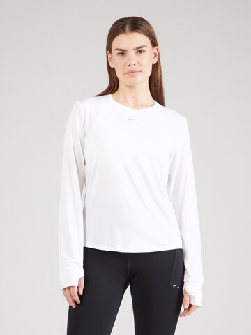 NIKE Funktionstopp 'ONE CLASSIC' i vit: framsida