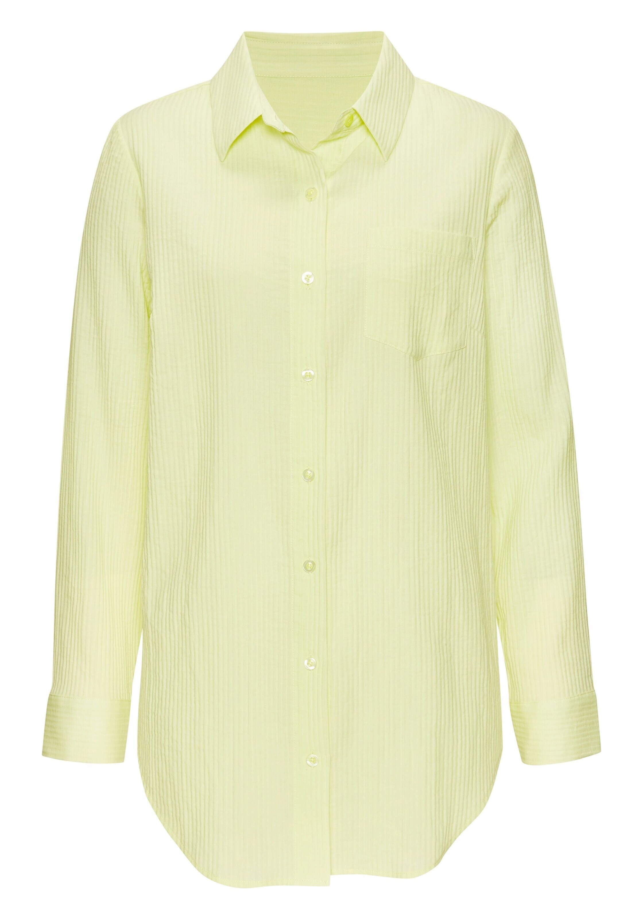 VIVANCE Blouse in Yellow: front