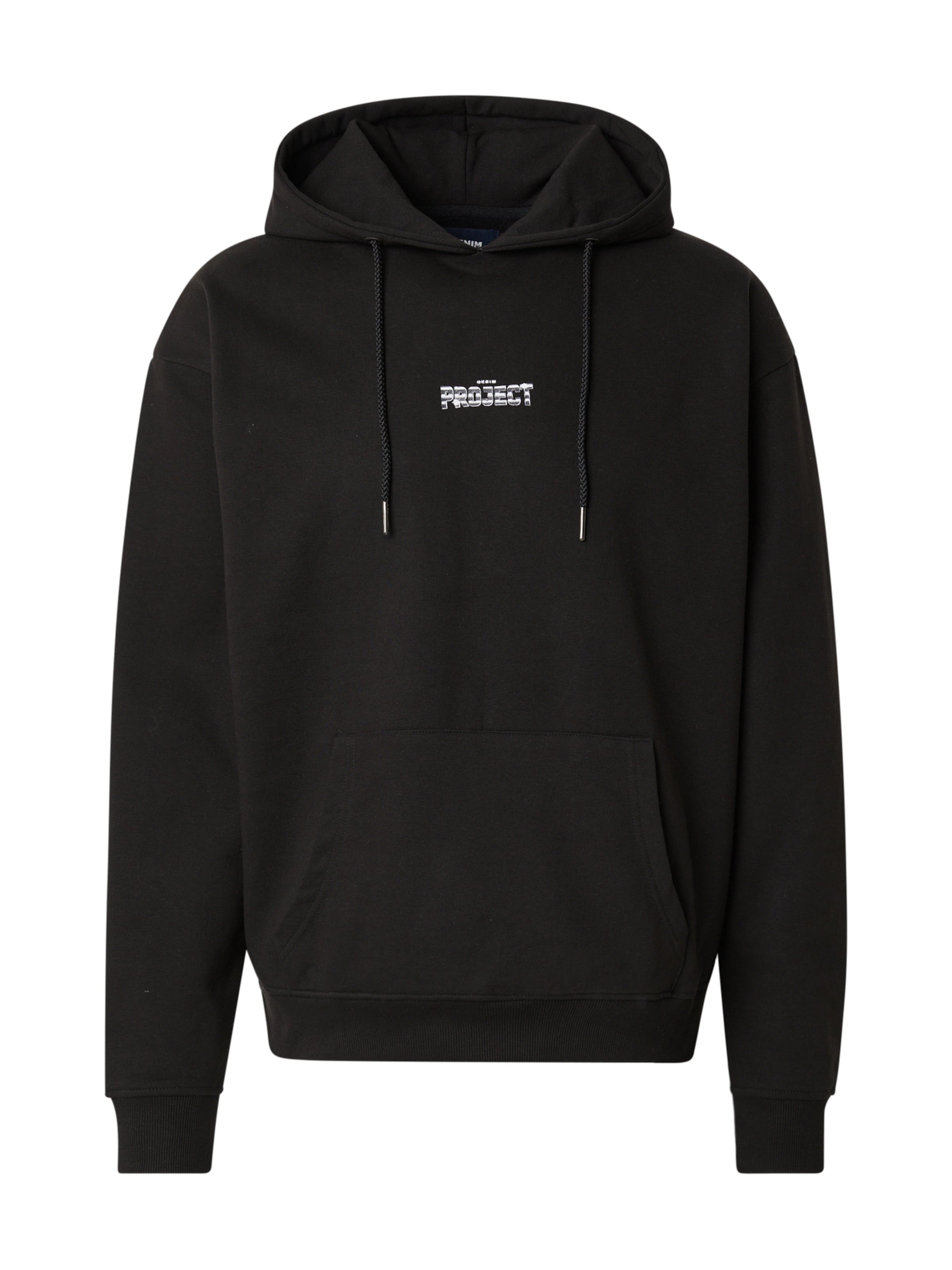 melns Denim Project Sportisks džemperis 'PEGASUS': no priekšpuses