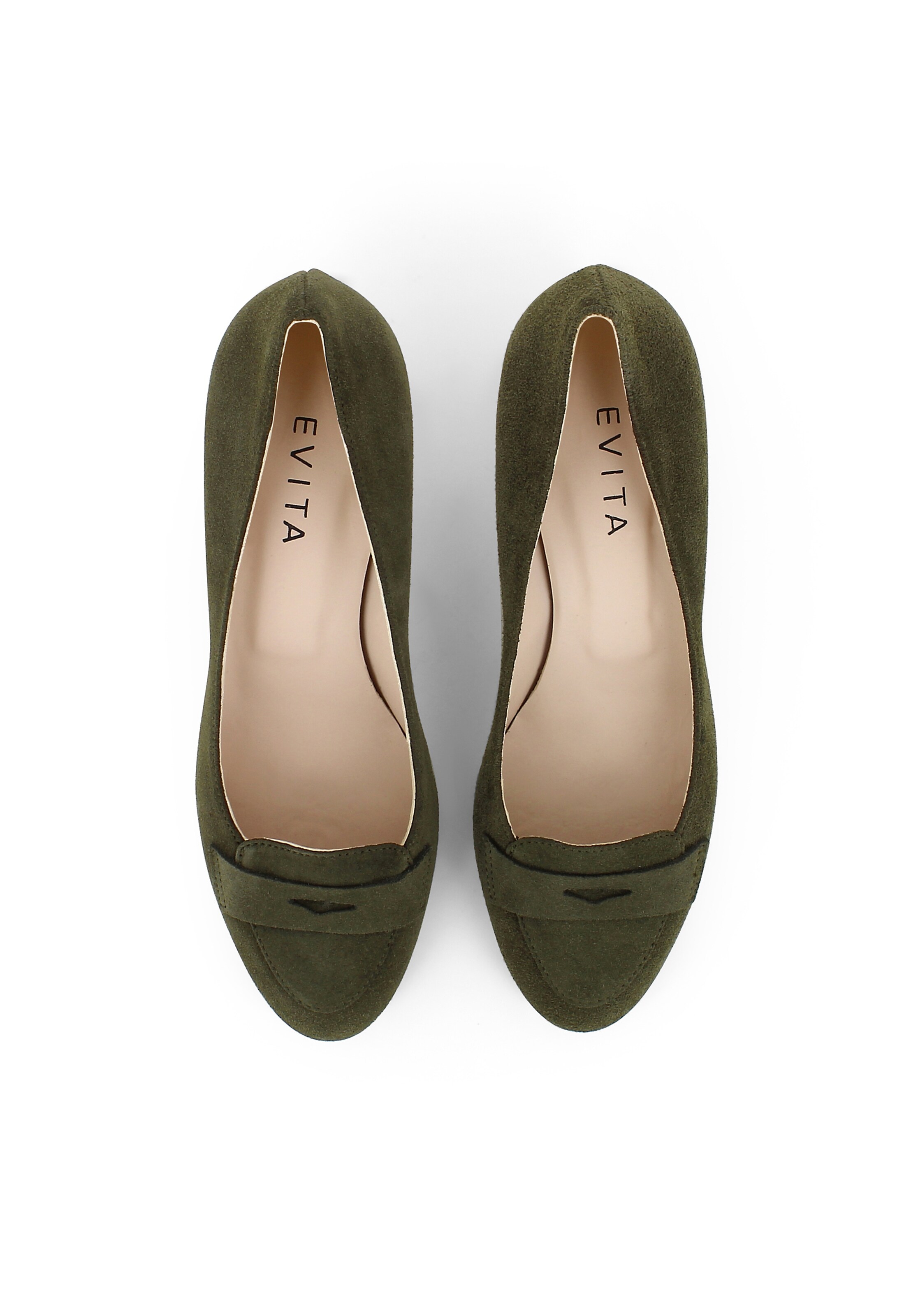 EVITA Pumps 'BIANCA' in Groen