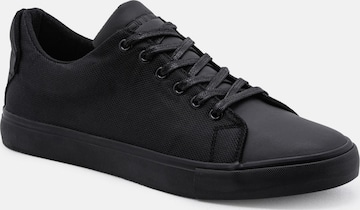 Baskets basses Ombre en noir : devant