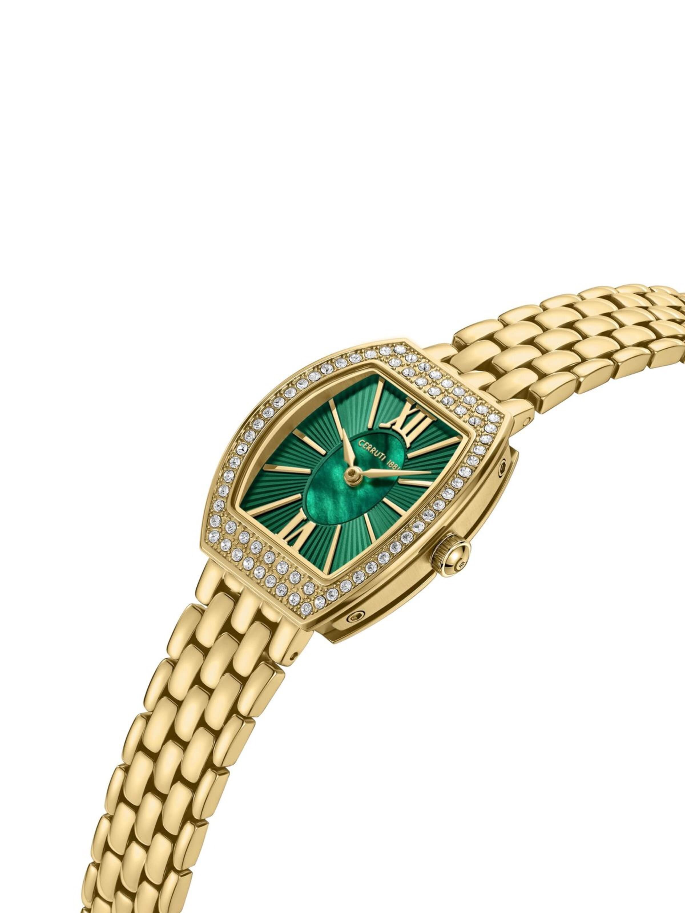 CERRUTI 1881 Analoog horloge 'Date watch CALLIANO' in Goud