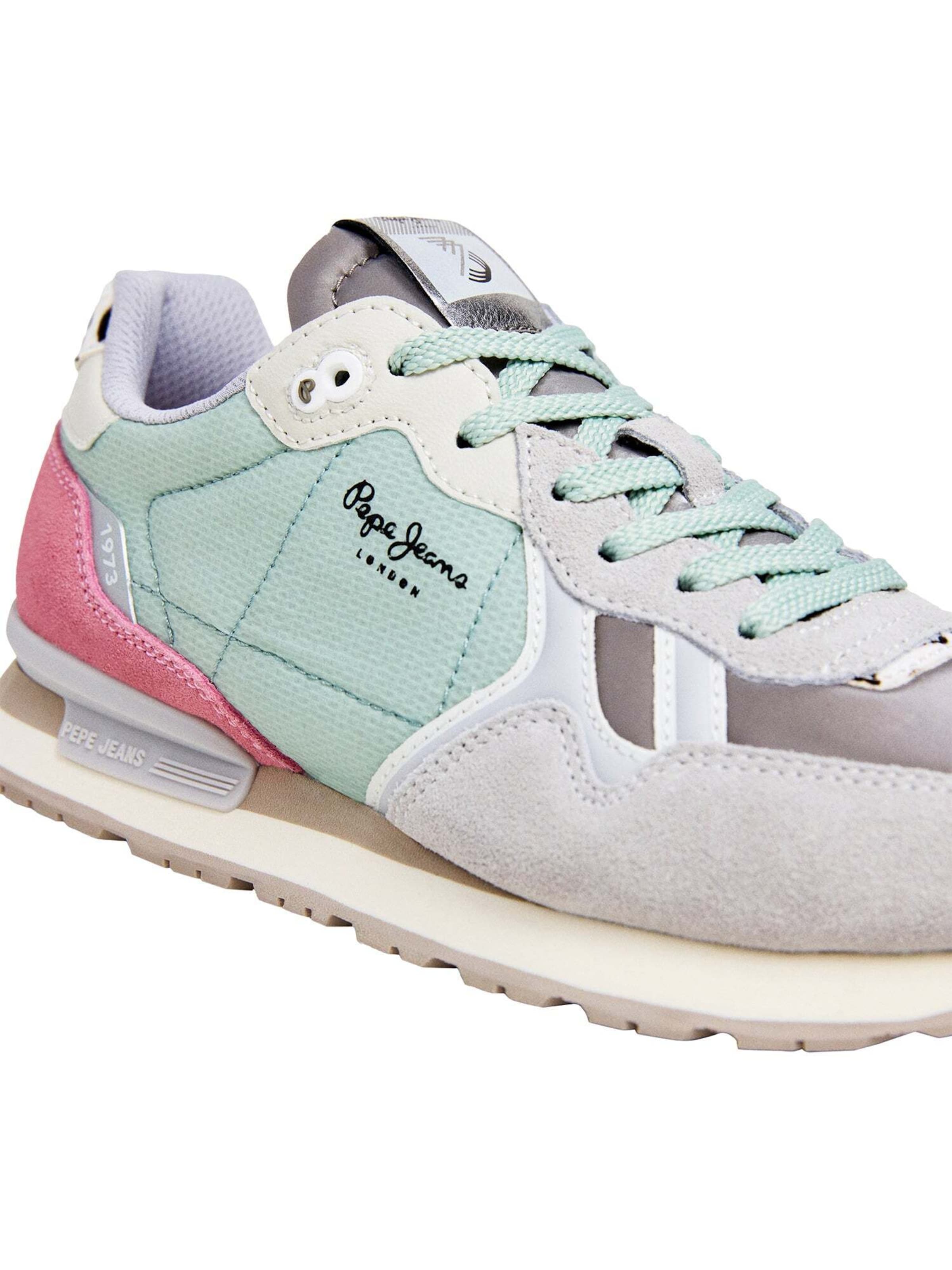 Pepe Jeans Sneakers 'Brit Glen' in Grey