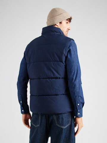 TOM TAILOR DENIM Vest in Blue